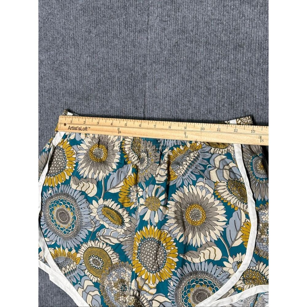 Ann Mashburn Floral Cotton Dolphin Shorts Women’s Size S Sunflower Print Boho - Picture 4 of 6